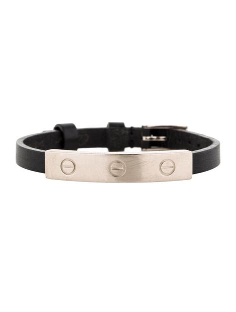 cartier leather bracelet|cartier bracelet for men.